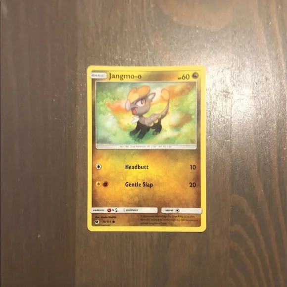 jangmo o pokemon card Pokemon Promo Holo Rare Jangmo-o SM40